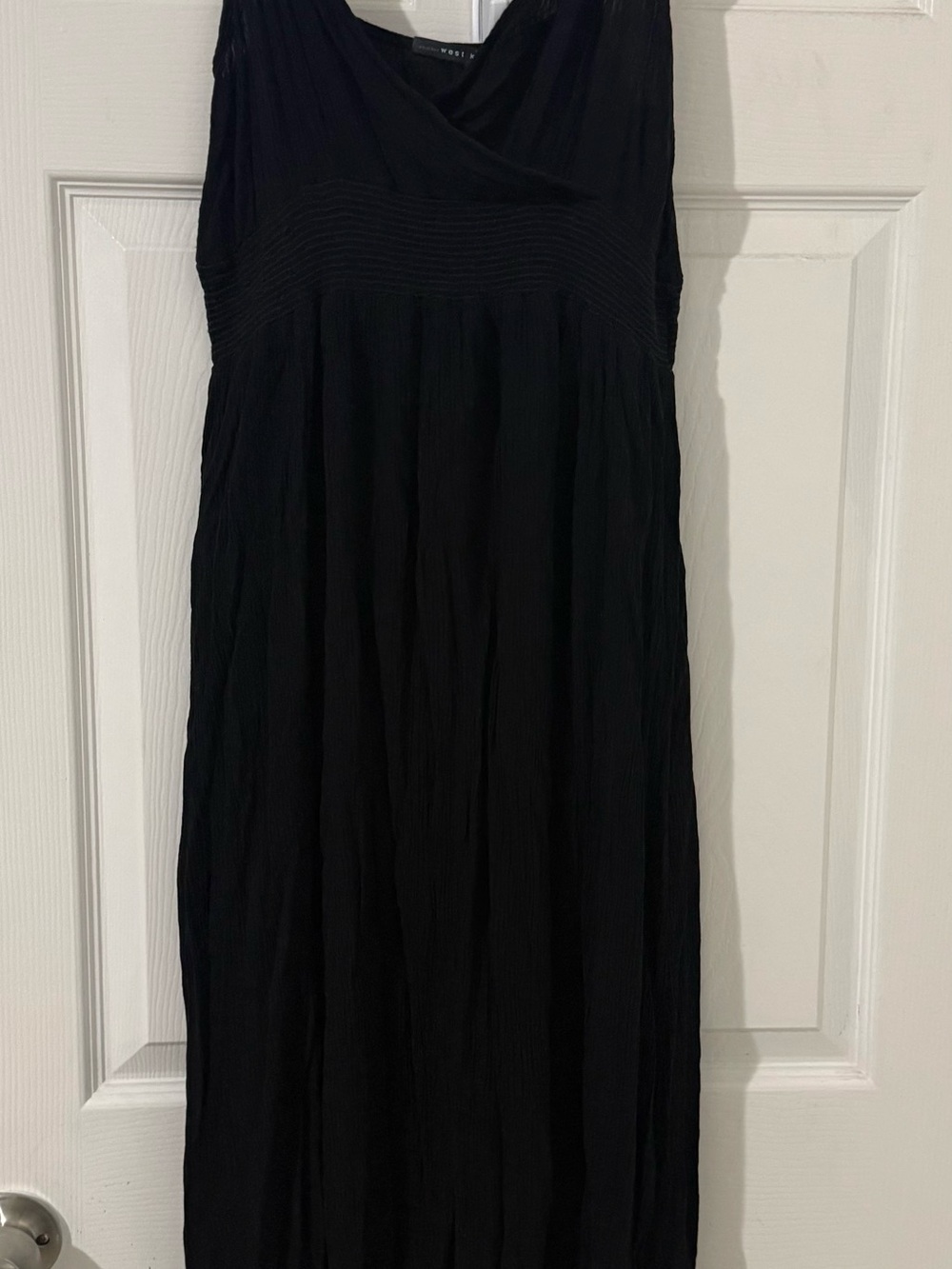 West Kei Black Sleeveless Maxi Dress